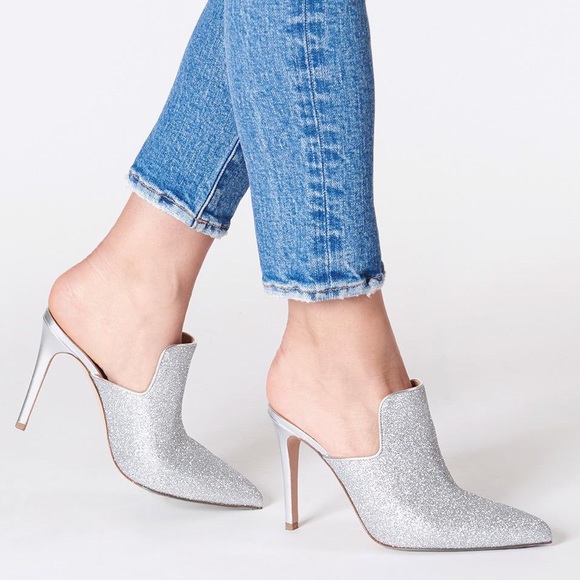 Veronica Beard glitter Penn mule - Picture 2 of 4